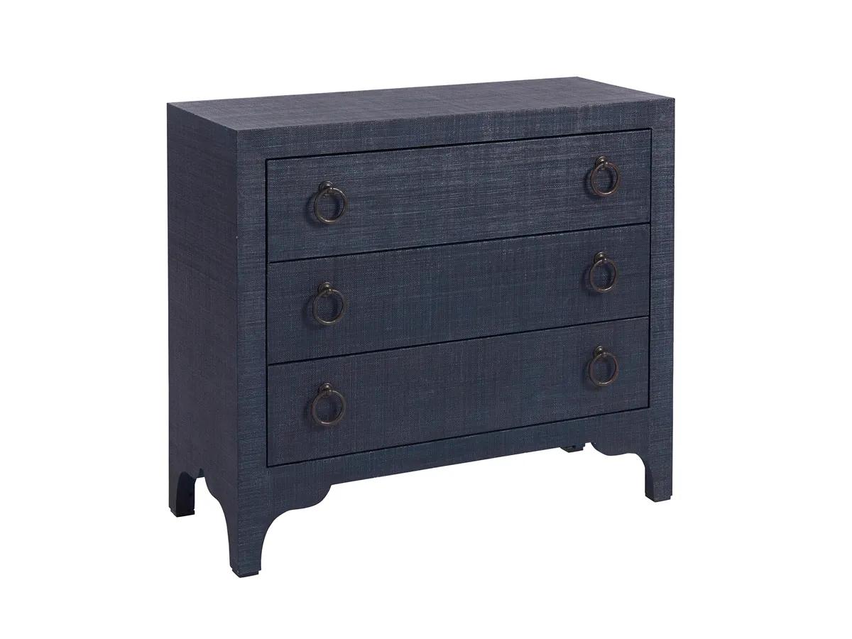 Newport Balboa Island Raffia Hall Chest