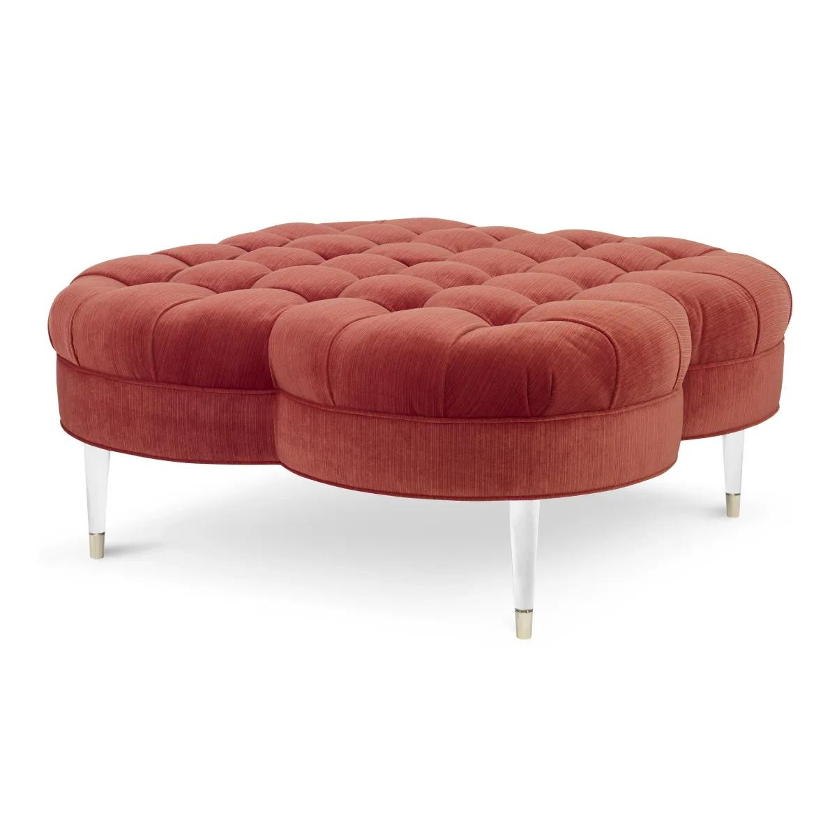 Shamrock Cocktail Ottoman