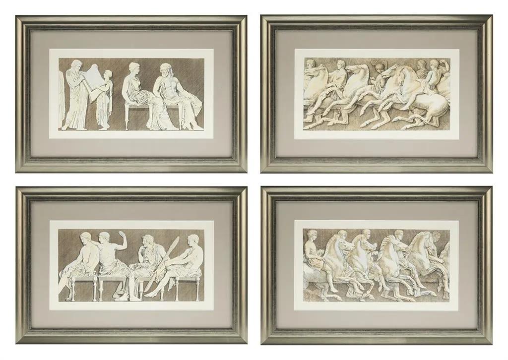 Prints Antiquities of Athens set of 4