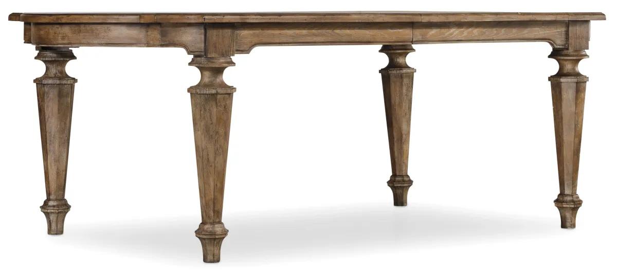 Hooker Furniture Dining Room Solana Rectangle Dining Table w/2-18in Leaves