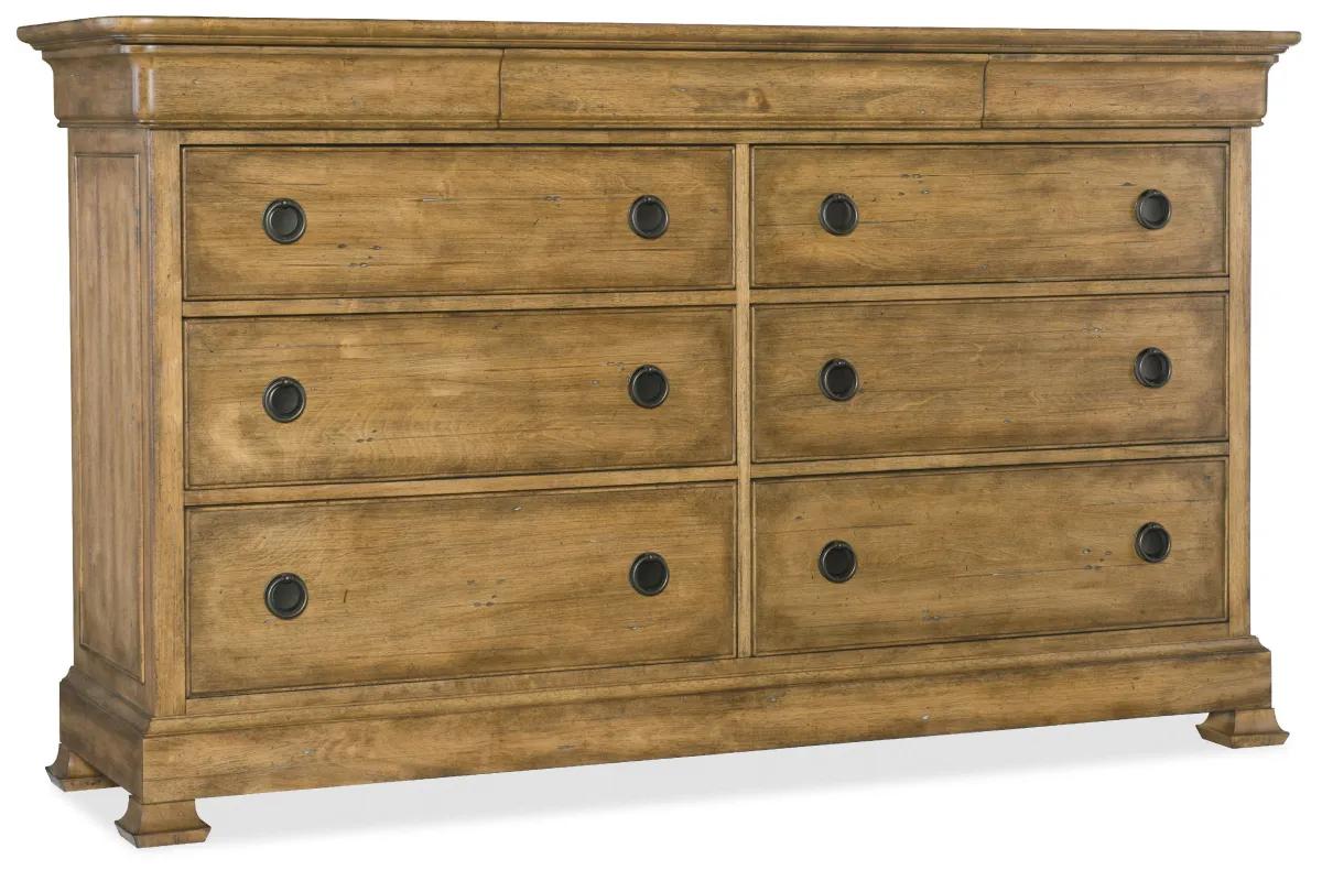 Hooker Furniture Bedroom Archivist Nine-Drawer Dresser