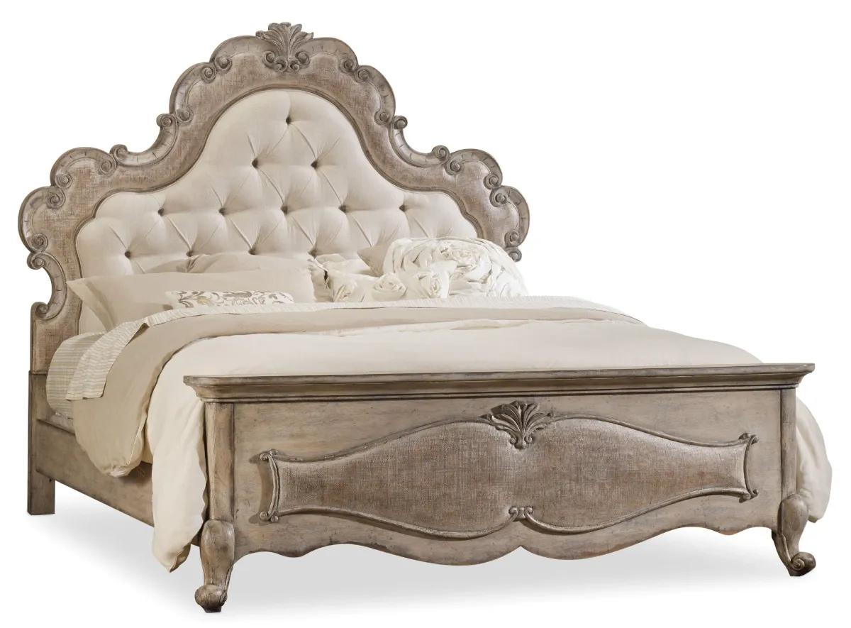 Hooker Furniture Bedroom Chatelet King Upholstered Panel Bed