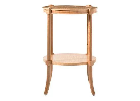 Maple Chairside Table