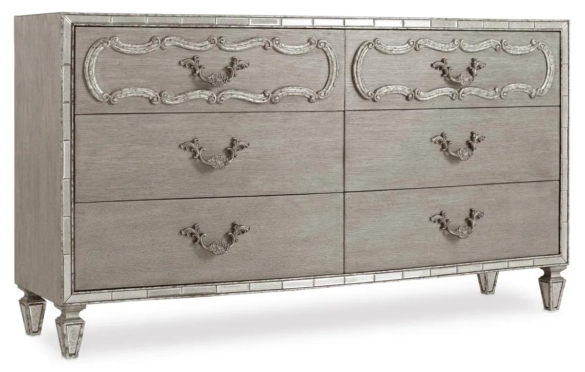 Hooker Furniture Bedroom Sanctuary Six-Drawer Dresser