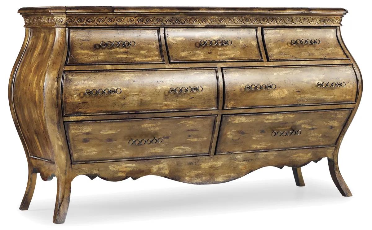 Hooker Furniture Bedroom Sanctuary Seven Drawer Dresser