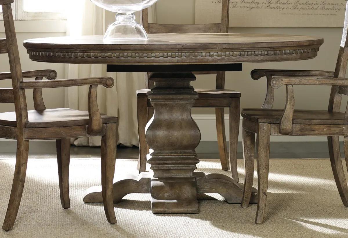 Hooker Furniture Dining Room Sorella Pedestal Dining Table w/1-20