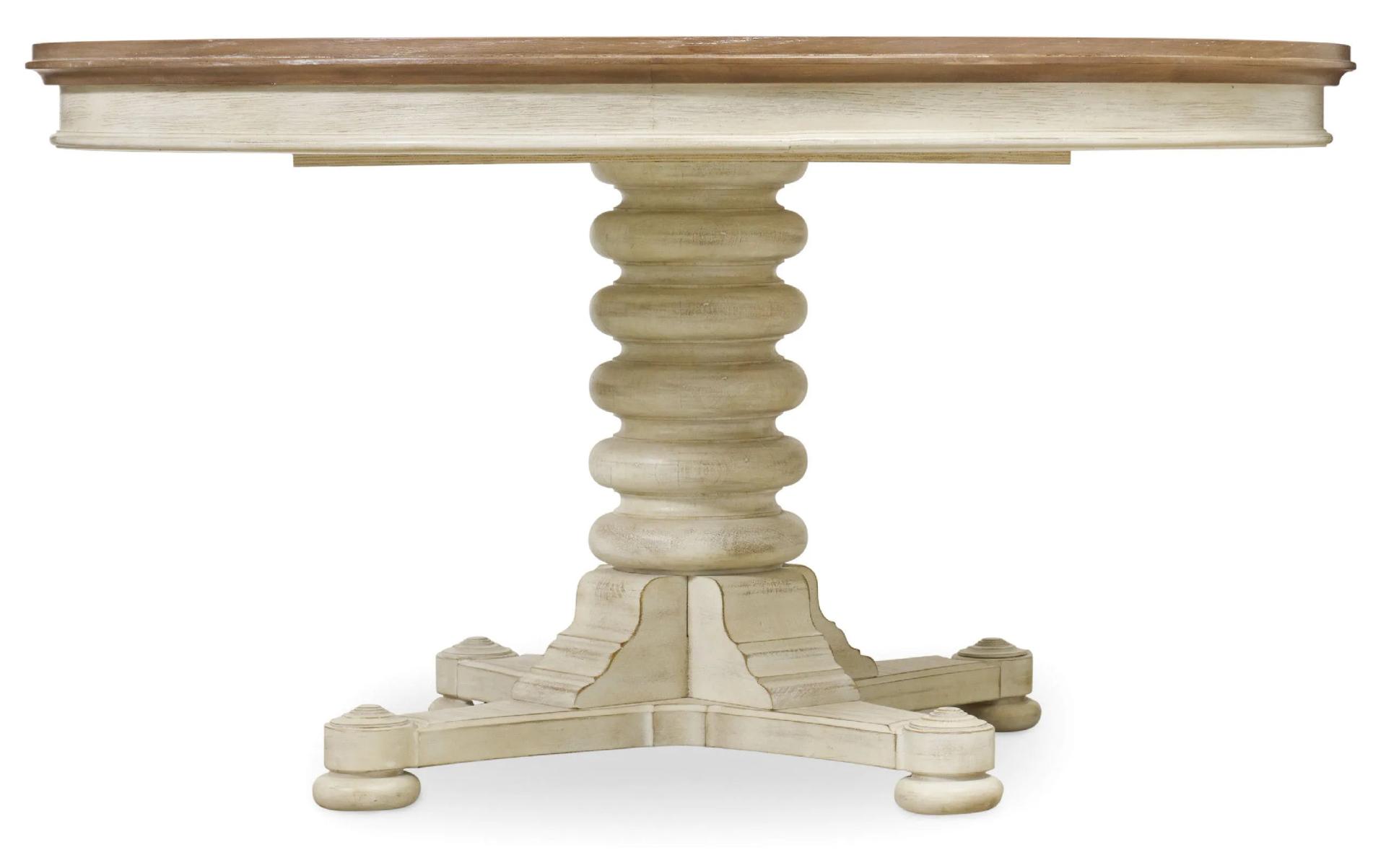 Hooker Furniture Dining Room Sunset Point Pedestal Dining Table with One 18