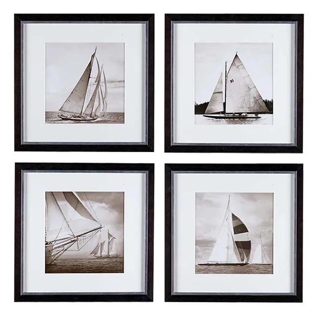 Prints Michael Kahn Boat set of 4