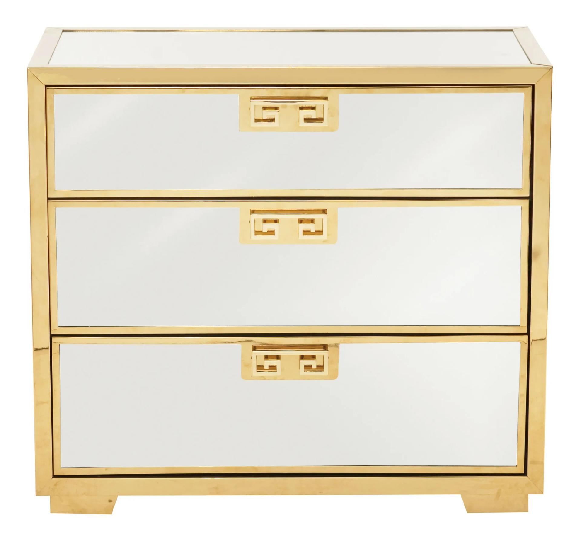 Soho Luxe Mirror Nightstand 