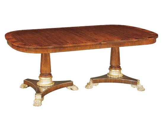 Neoclassic Pedestal Dining Table