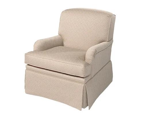 Saddle-Arm Club Chair