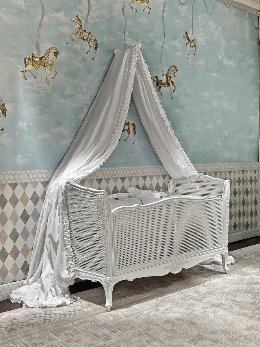 Nabuk and fabric bedside table