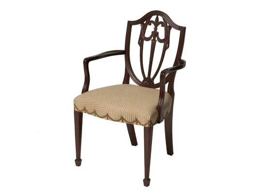 Shield Back Armchair