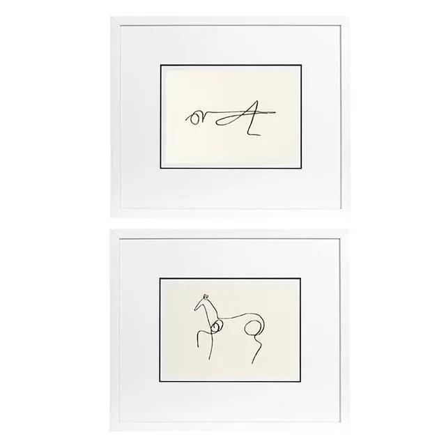 Prints Pablo Picasso set of 2
