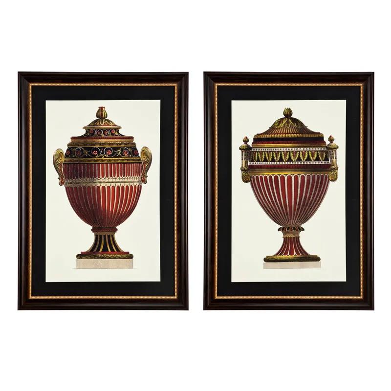 Prints Empire Urns set of 2