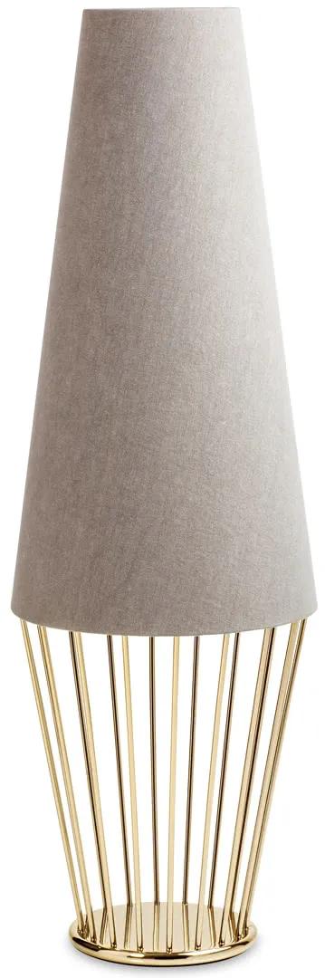 Sofia piantana bassa con paralume lungo