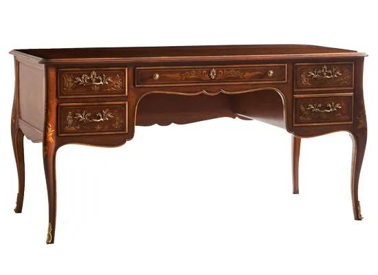 Desk with Hand Painted Decoration