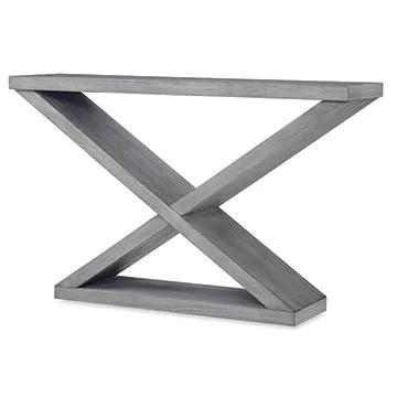 Ambel Salone Double-V Console - Ash Grey
