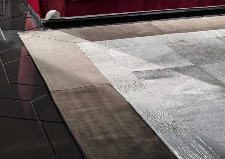Leather carpets