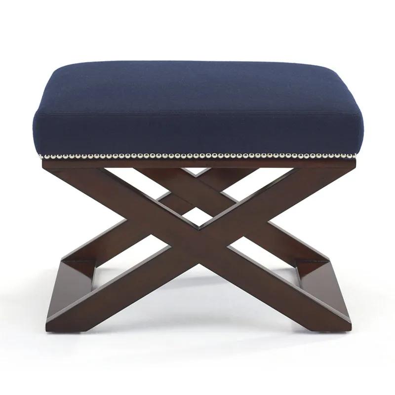 COTE D'AZUR CROSS-BRACED STOOL
