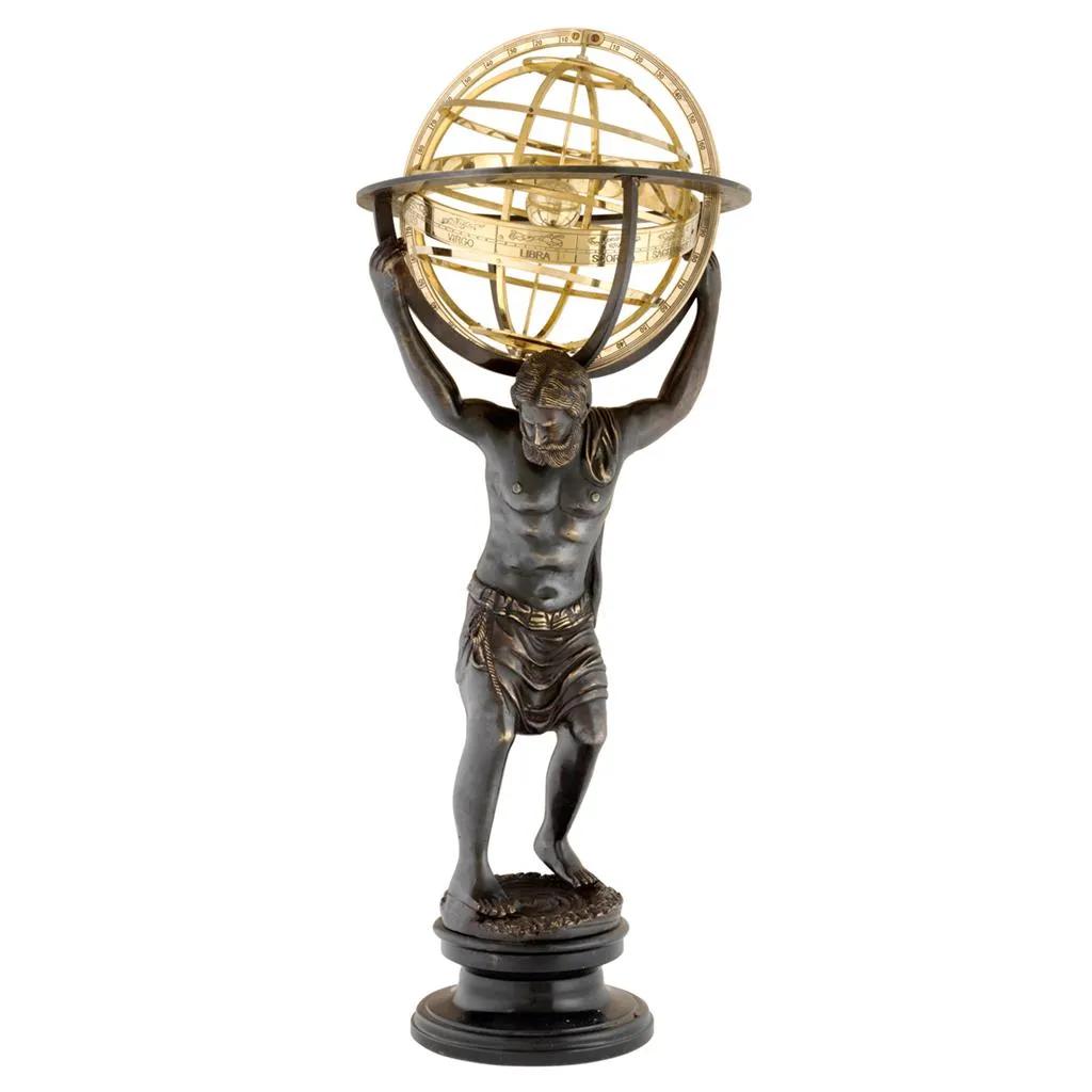 Statue Atlas with Globe