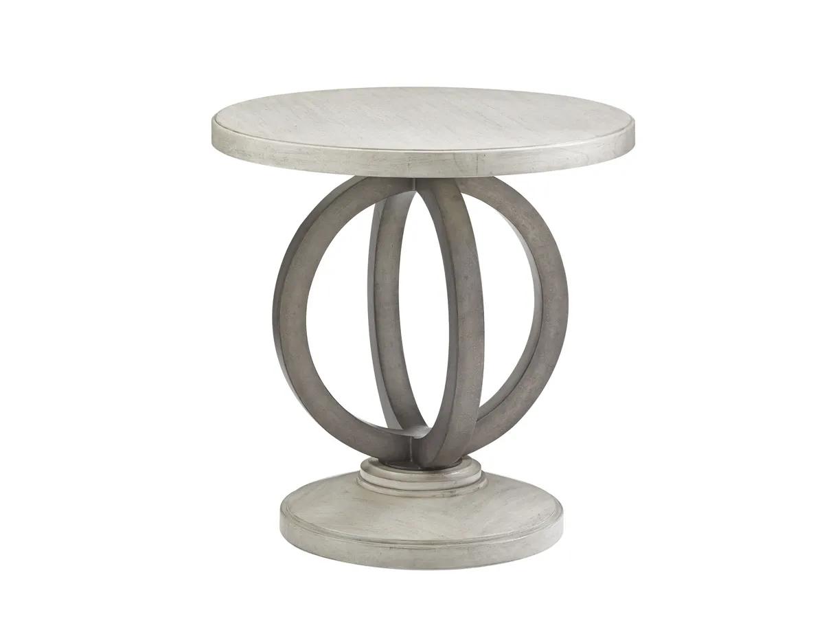 Oyster Bay Hewlett Round Side Table