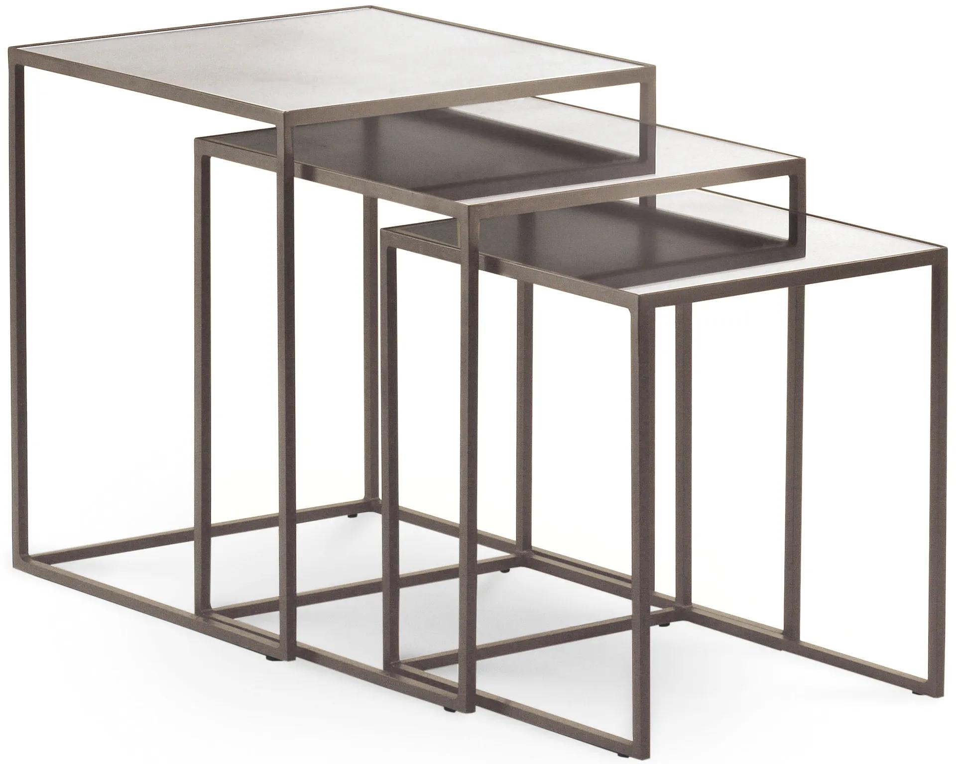 Narciso set tavolini quadrati