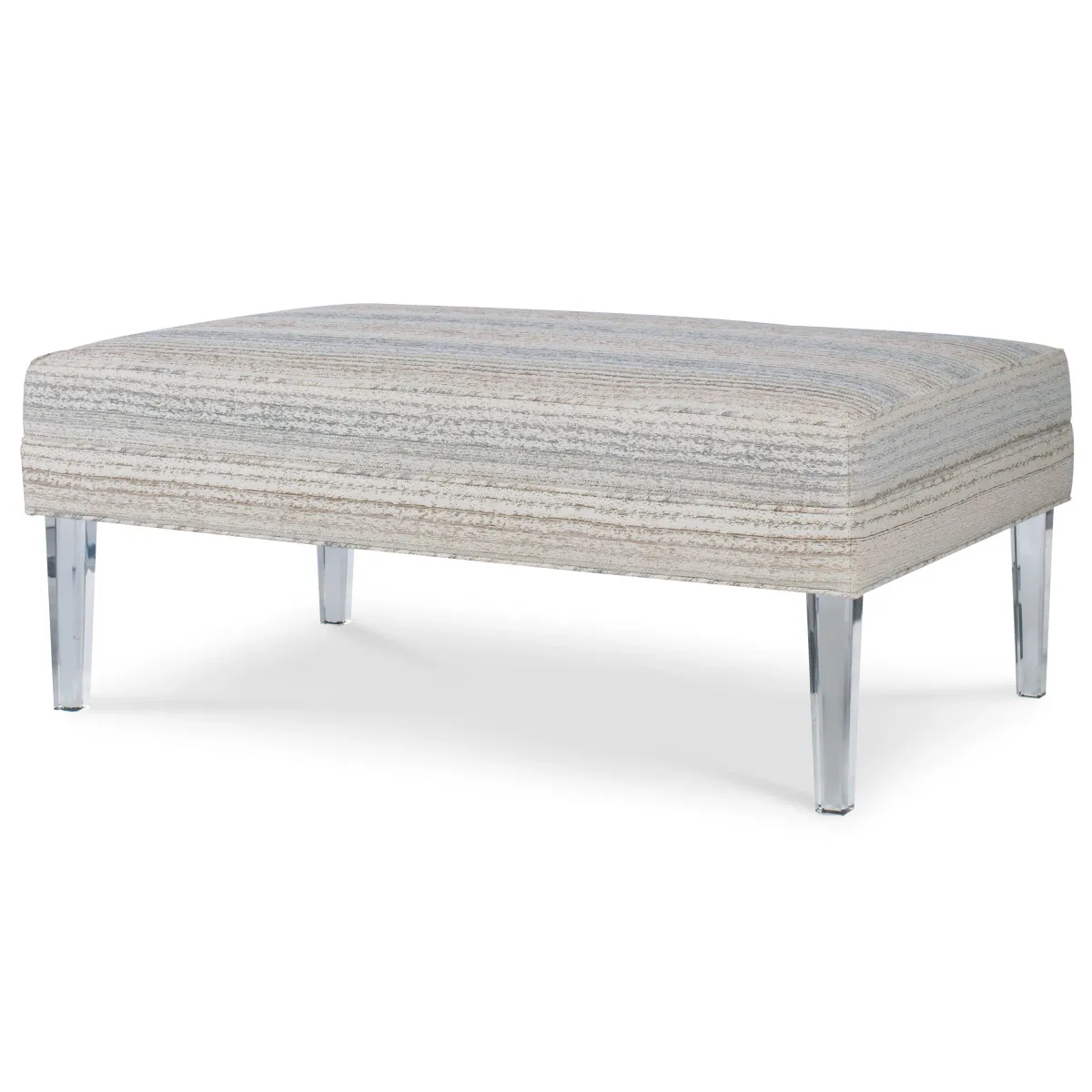 Aperitif Ottoman (Acrylic Legs)