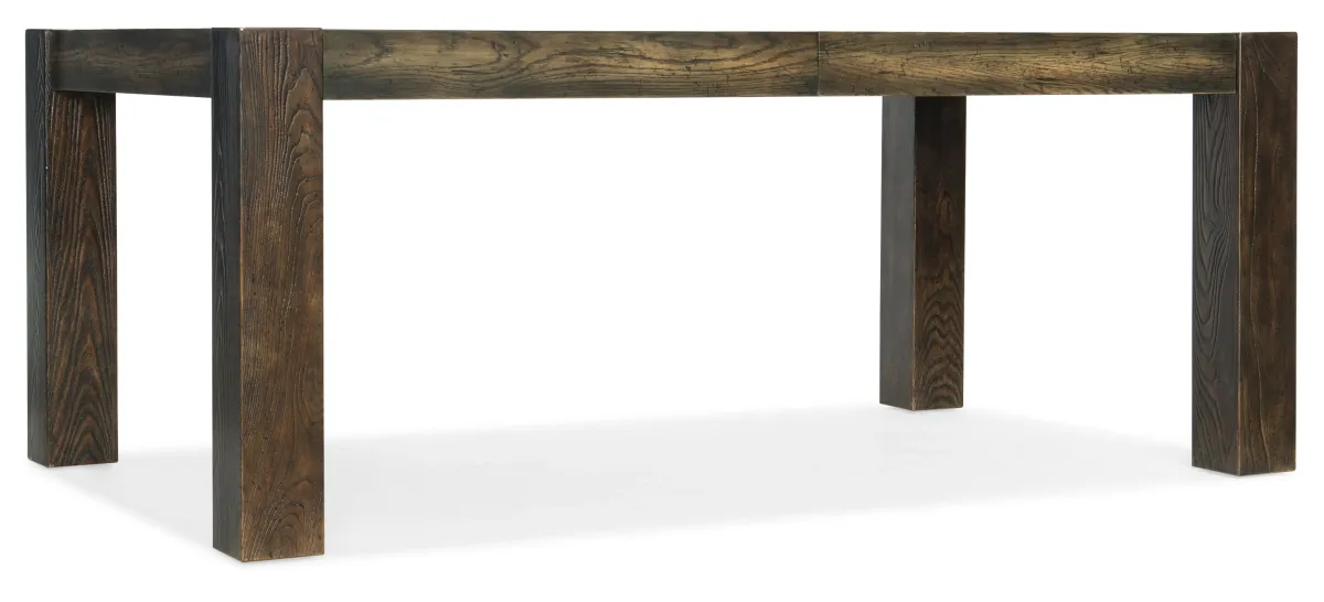 Hooker Furniture Dining Room Crafted Rectangle Dining Table w/2-18in leaves