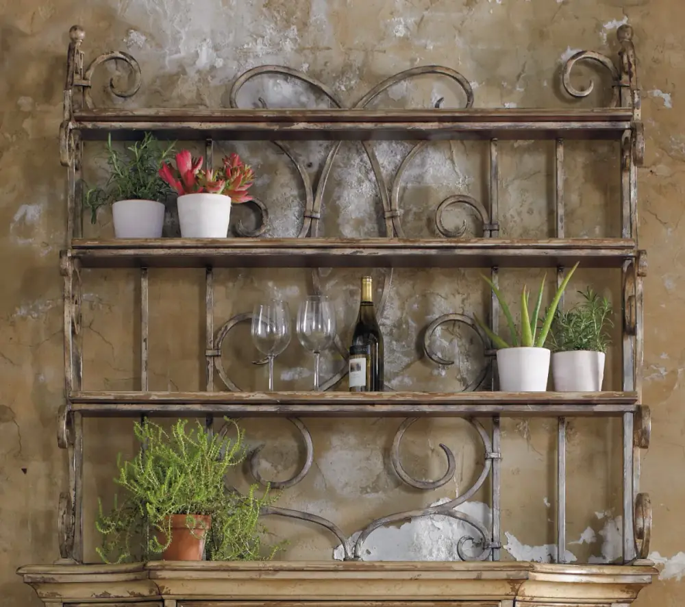 Hooker Furniture Dining Room Wakefield Metal Hutch