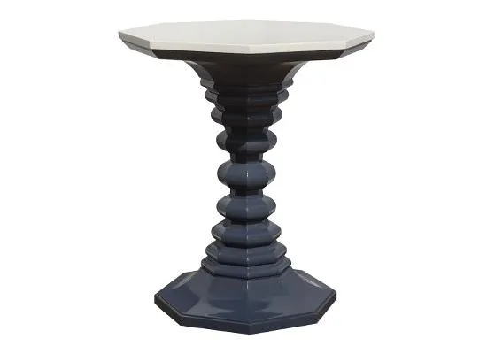 Carousel Octagon Table - Stone Top