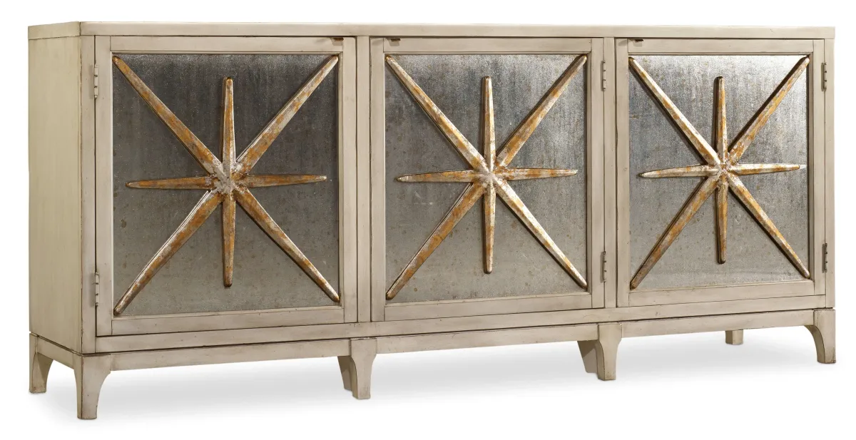 Hooker Furniture Living Room Melange Star Power Console