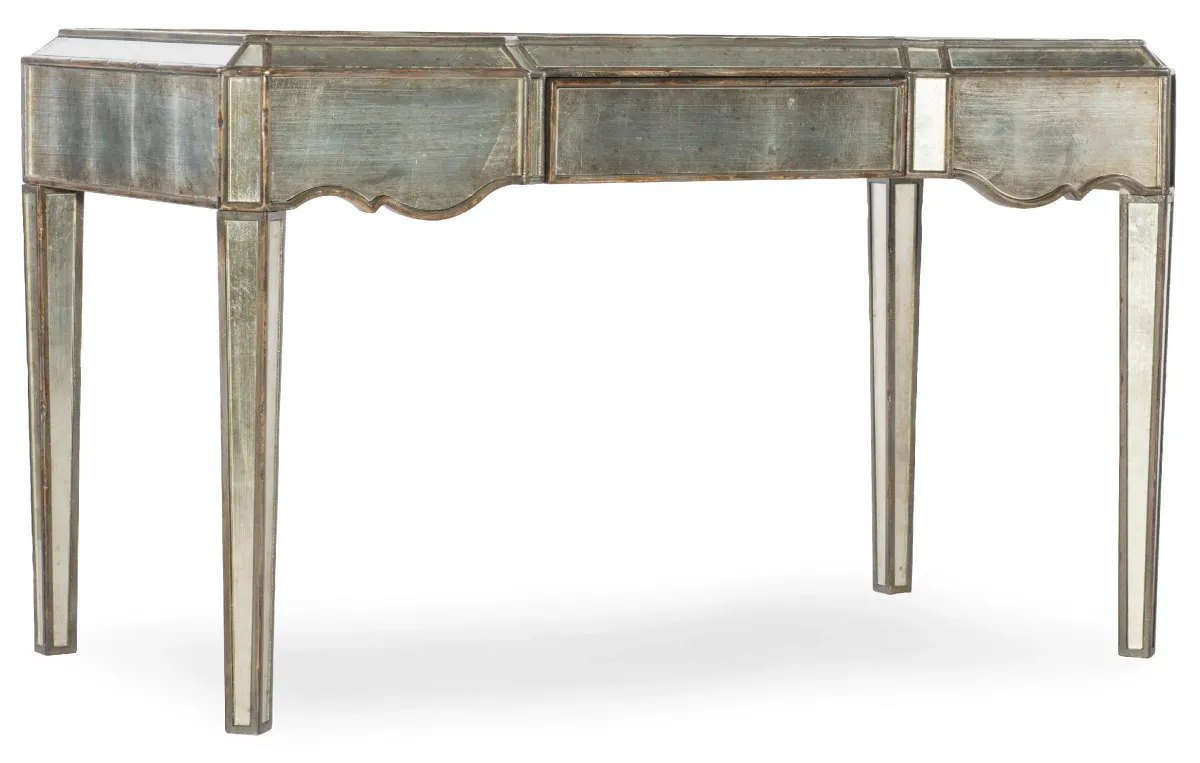 Hooker Furniture Home Office Arabella Mirrored Writing Desk
