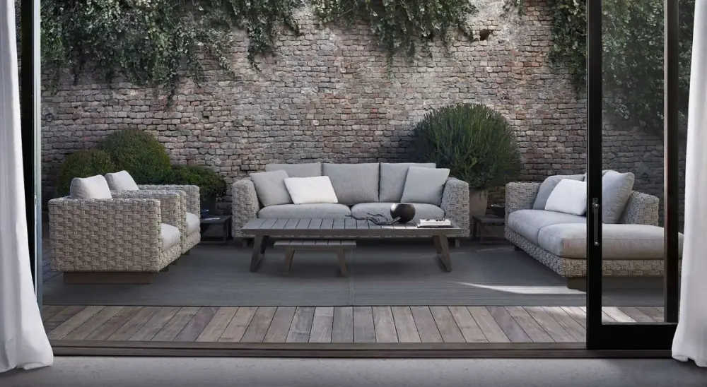 Ray Outdoor Natural Sofas