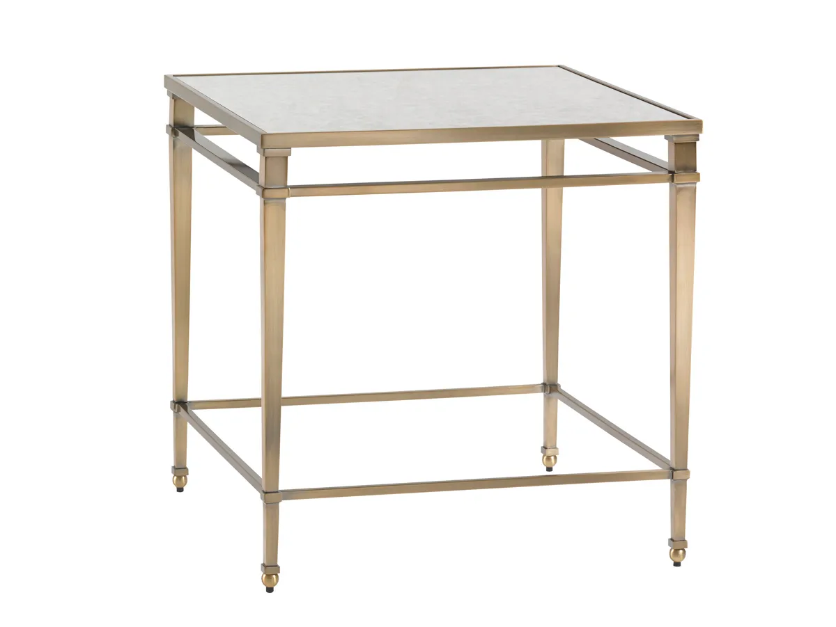 Kensington Place Maxfield Metal Lamp Table