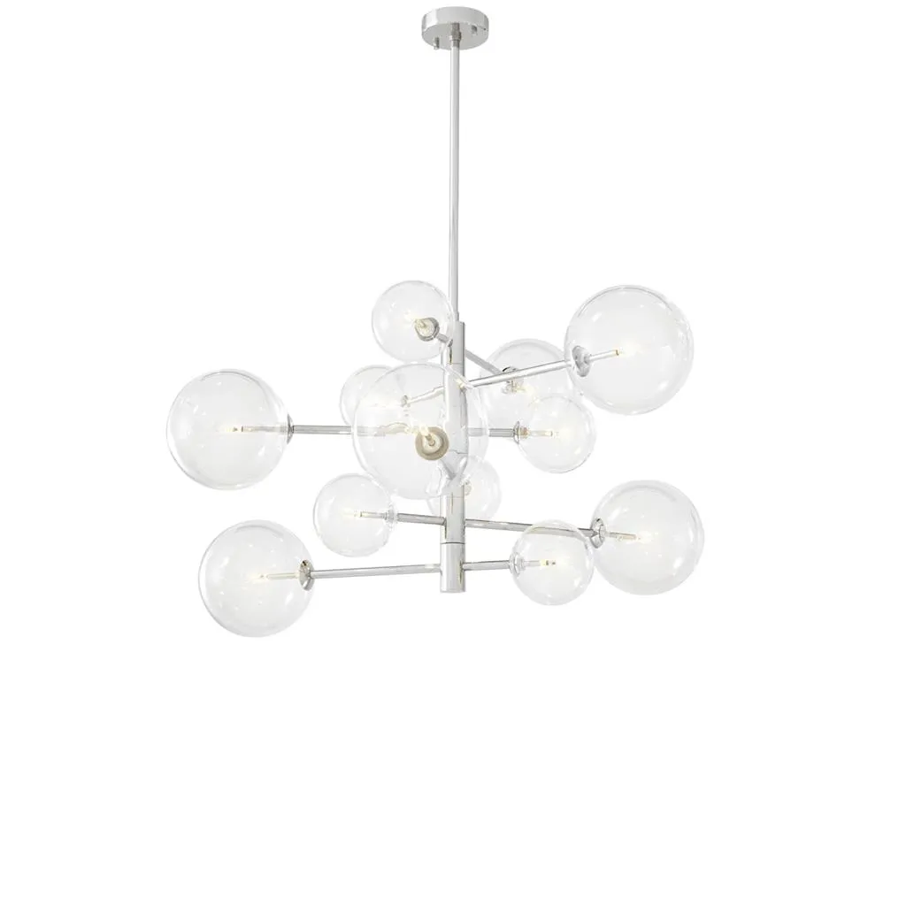 Chandelier Argento S