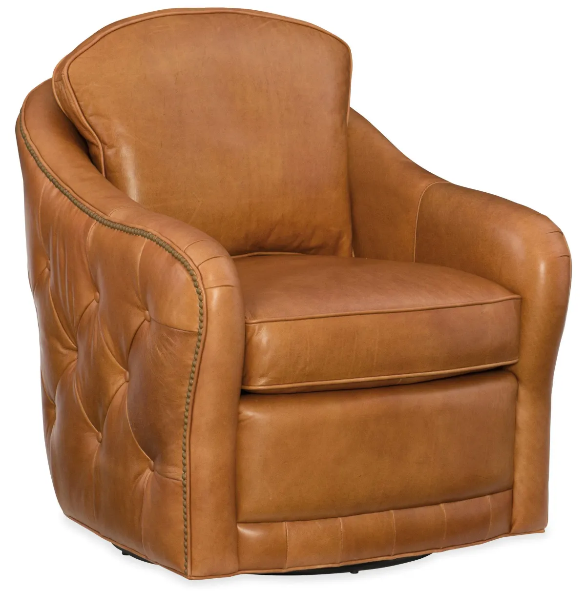Hooker Furniture Living Room Hilton Swivel Club Chair