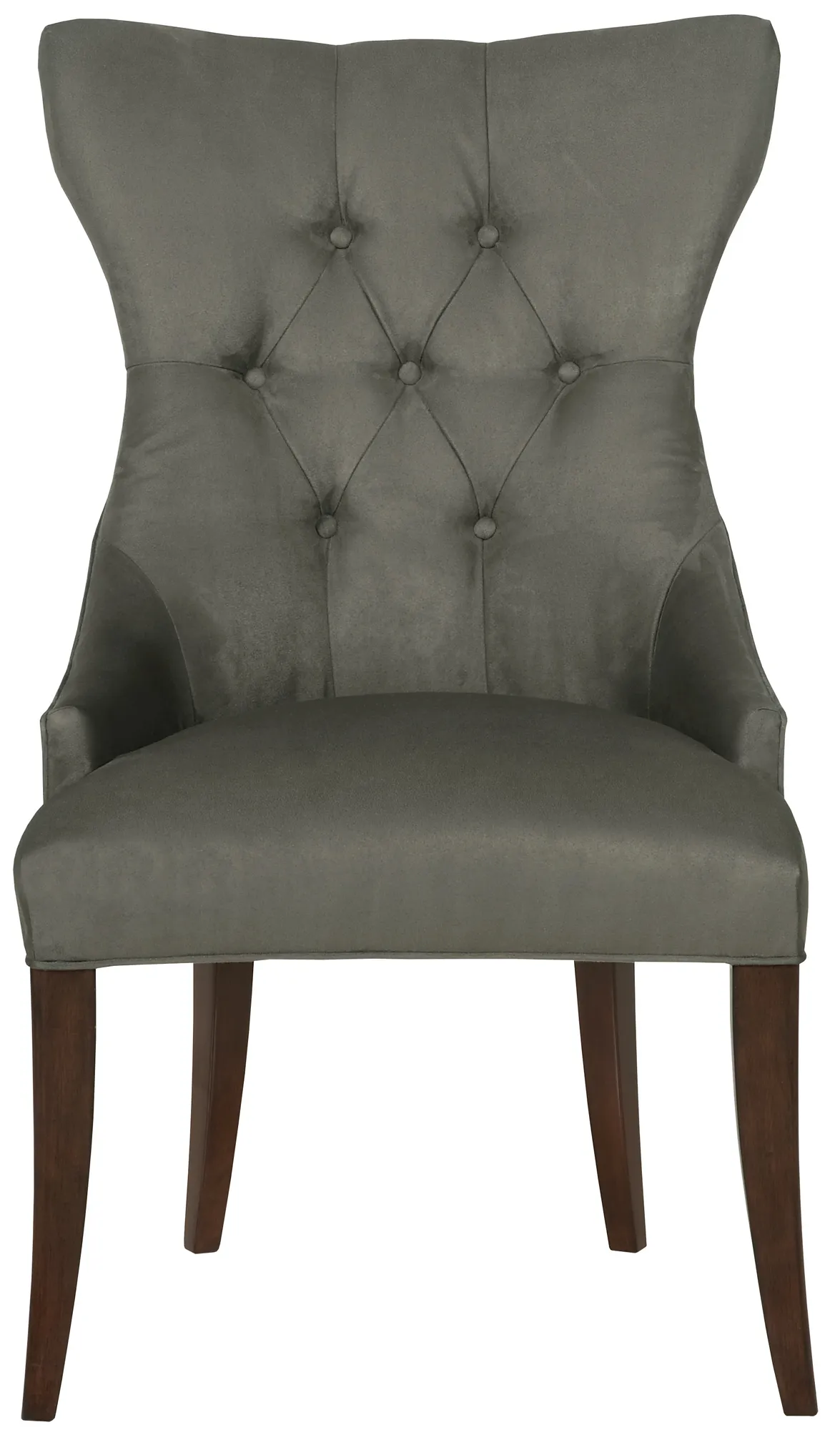 Deco Tufted Back Chair 