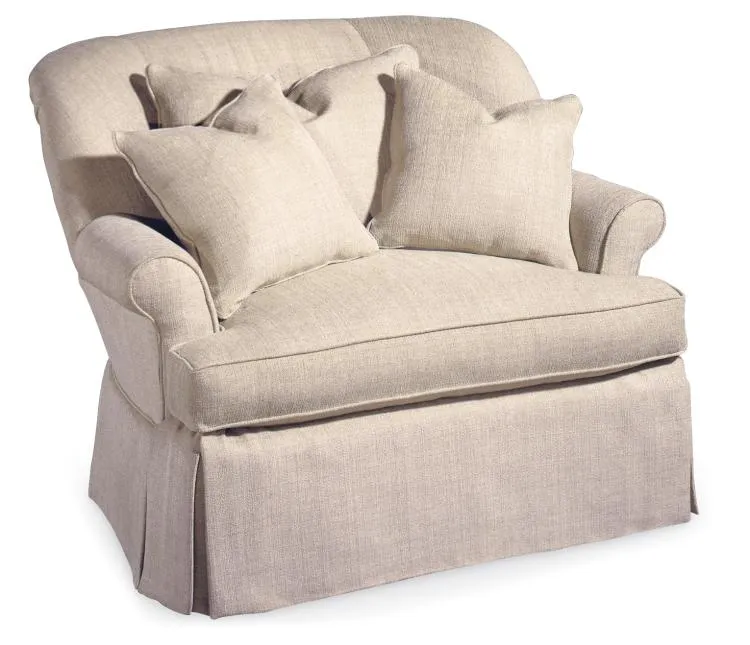 Sarah Skirted Chair & 1/2