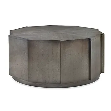 Decagonal Cocktail Table - Cognac