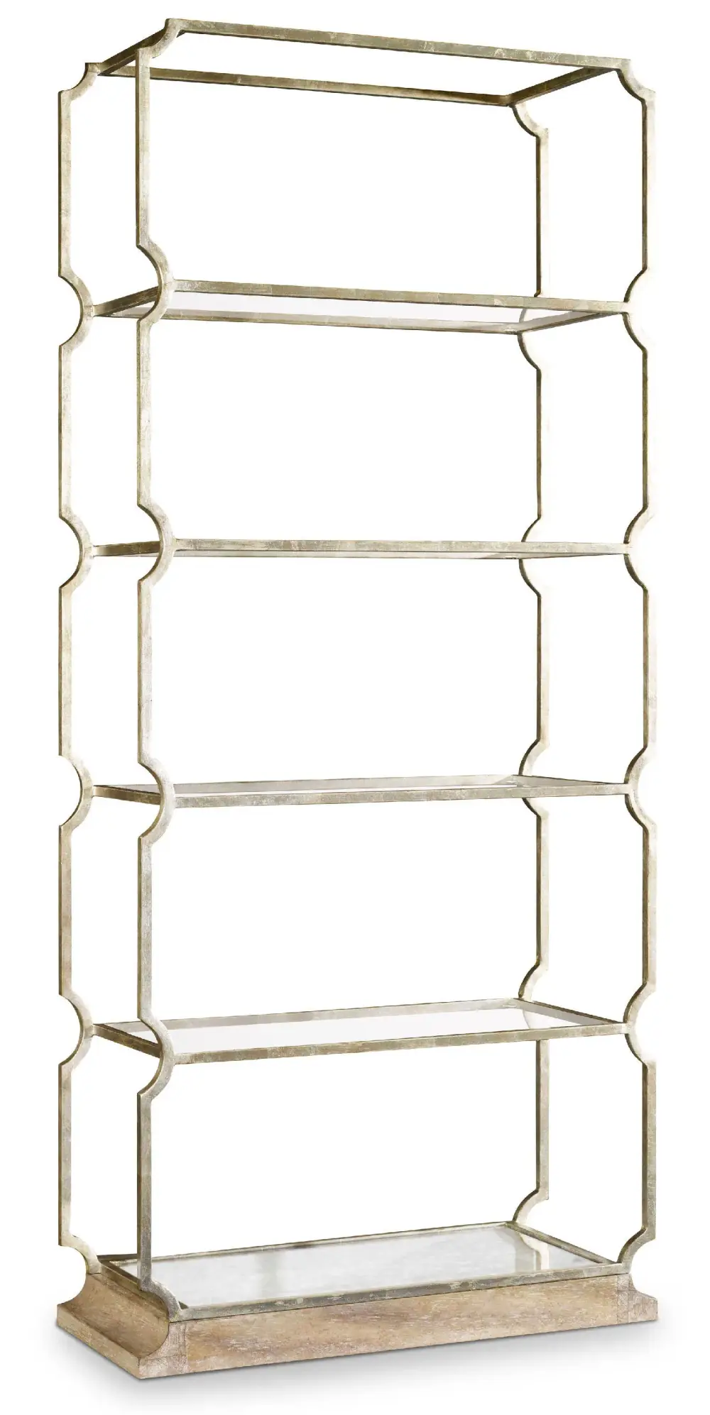 Hooker Furniture Home Office Melange Carter Metal Etagere