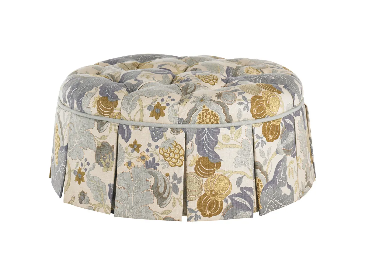 Lexington Upholstery Lauren Ottoman