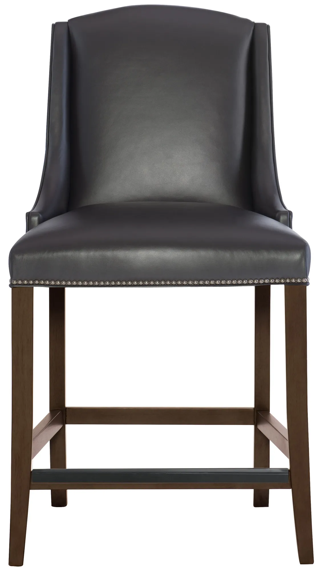 Slope Leather Bar Stool 