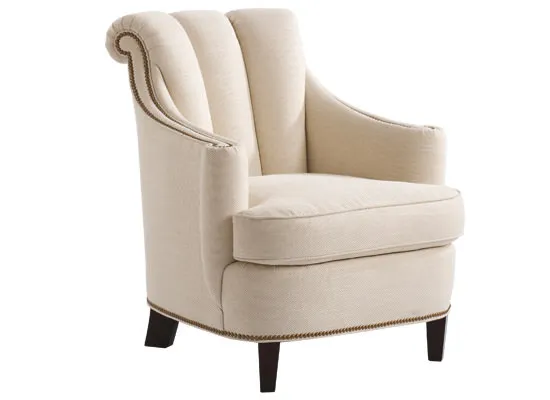 Channel Back Lounge Chair