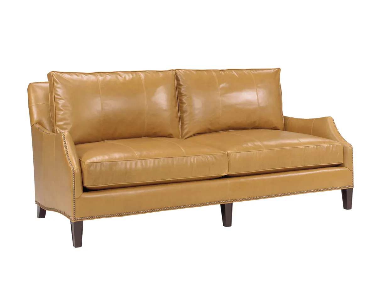 Kensington Place Ashton Leather Demi Sofa