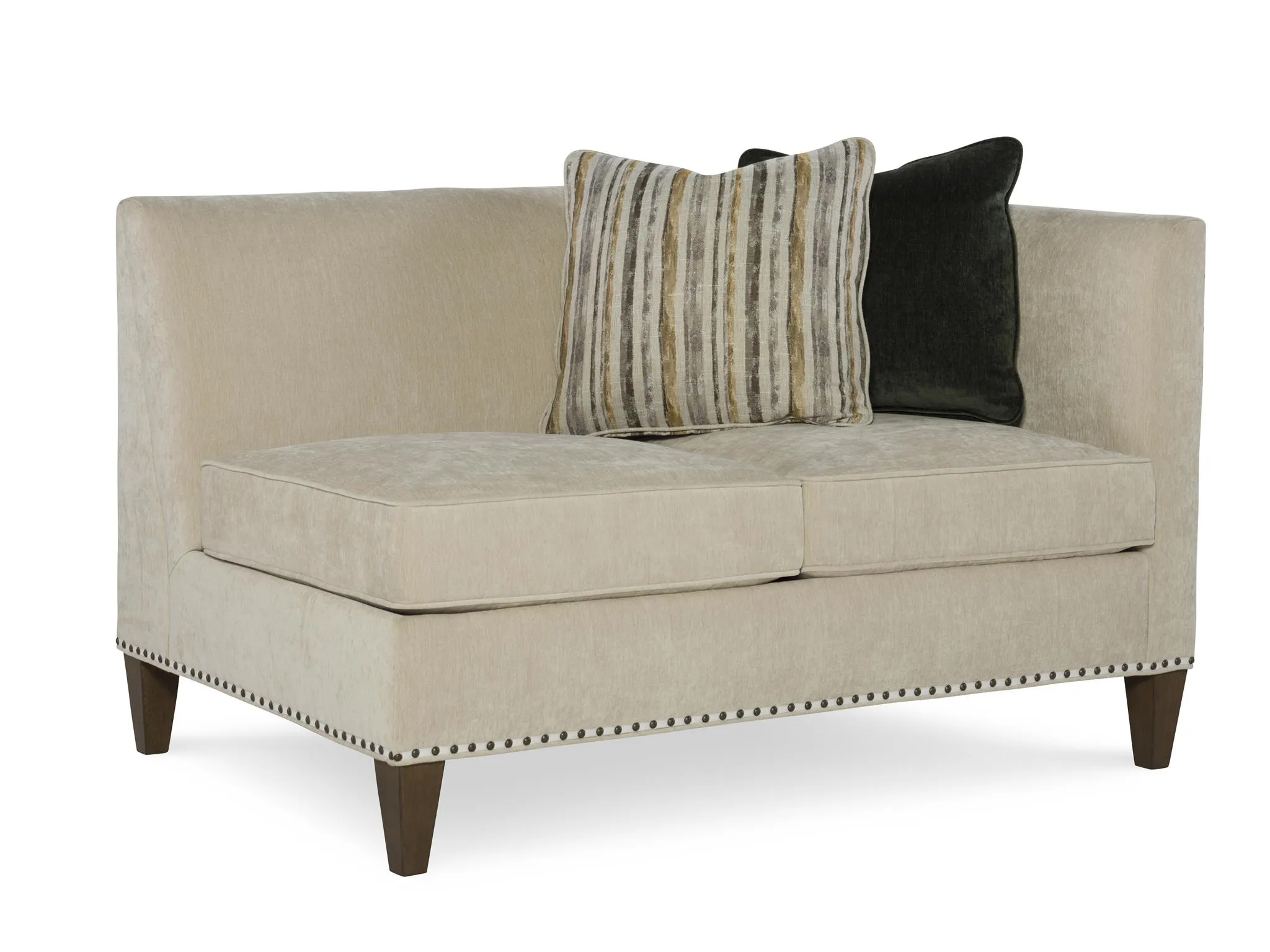 组合皮沙发右扶手两人位