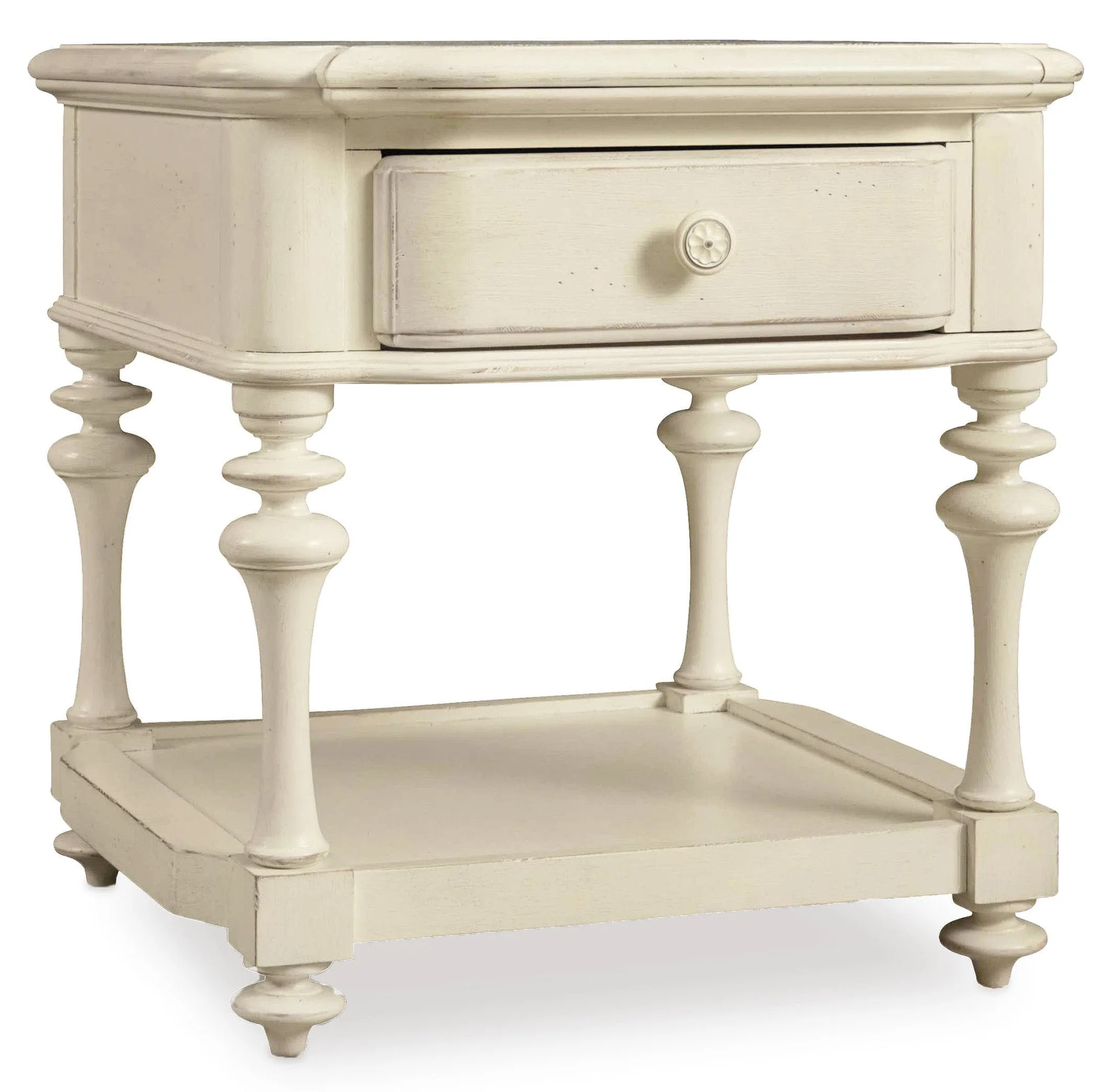 Hooker Furniture Living Room Sandcastle Rectangle End Table