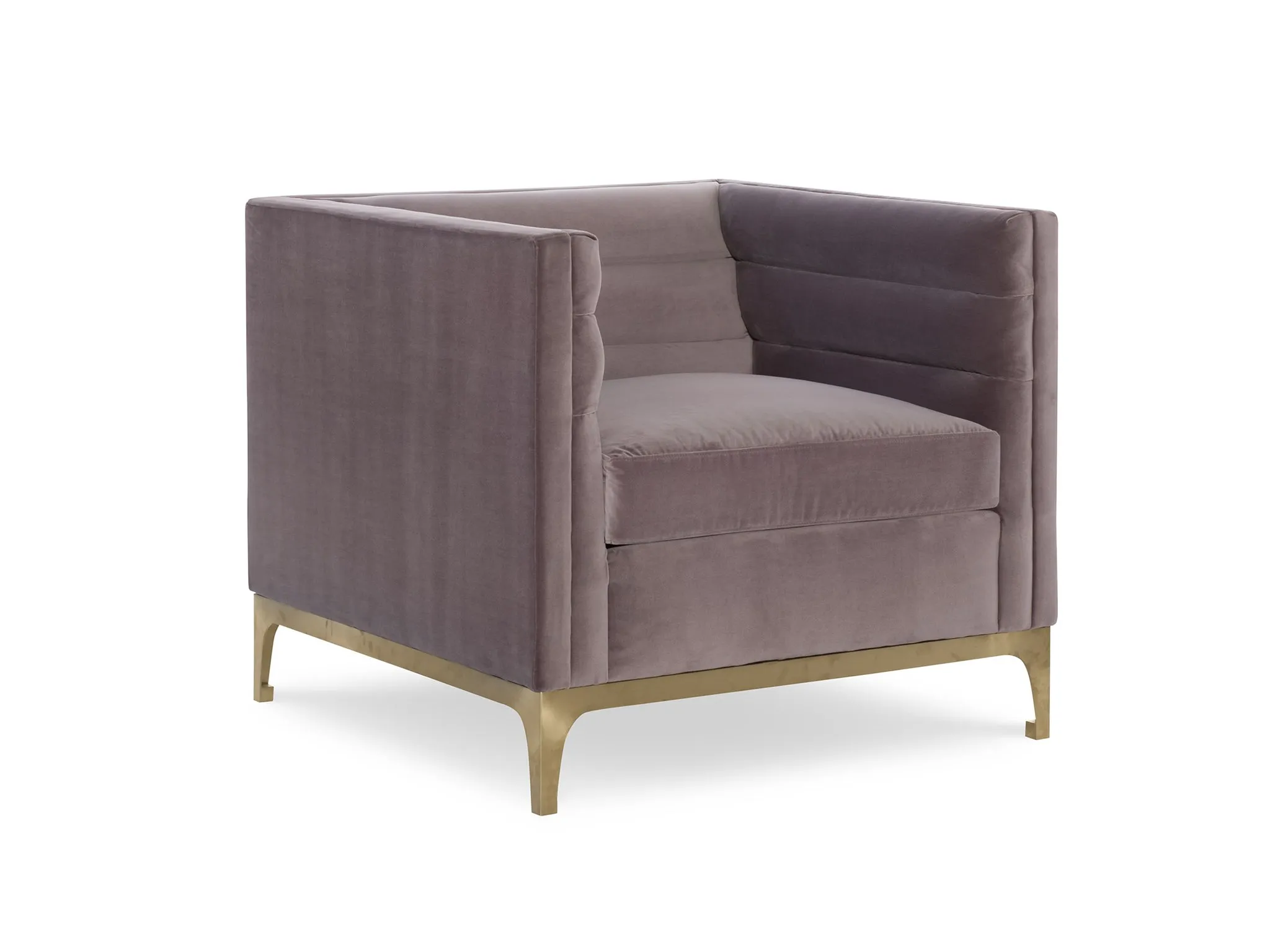 MANHATTAN CHANNELED LOUNGE CHAIR