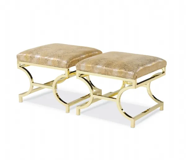 Cotai  Gold Ottoman