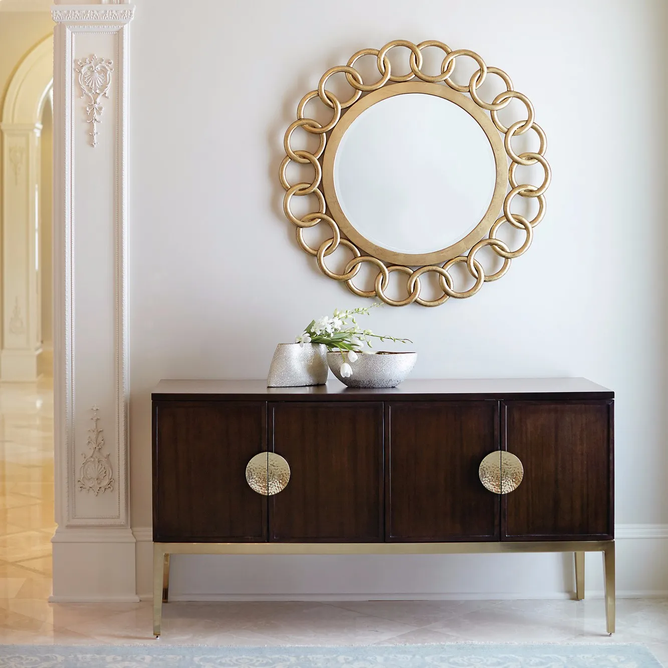 Bernhardt Jet Set 圆挂镜